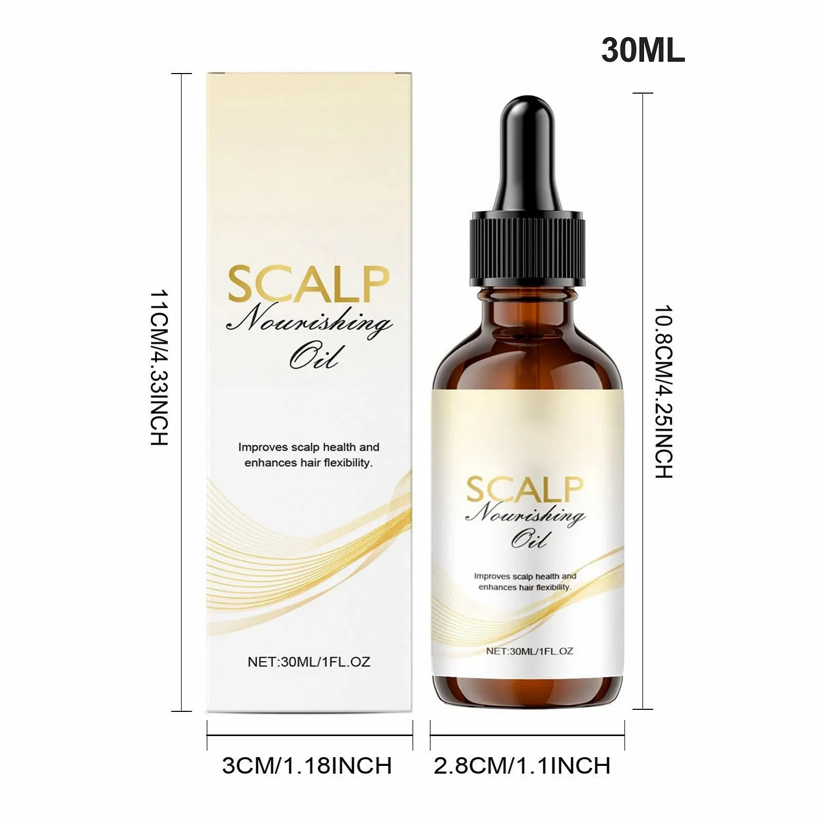 Олія для росту волосся zjhukfmc, 30 мл, фото №6