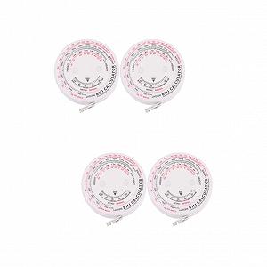 Рулетка Lurrose 2 шт. кругла для вимірювання ІМТ, кольорова, легка - Фото 1