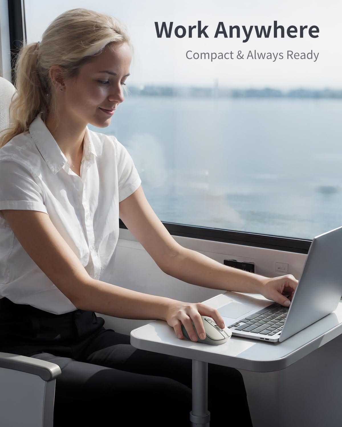 Миша Бездротова Lenovo WL300 Bluetooth з тихими натисканнями, 3 регульованих DPI, фото №8