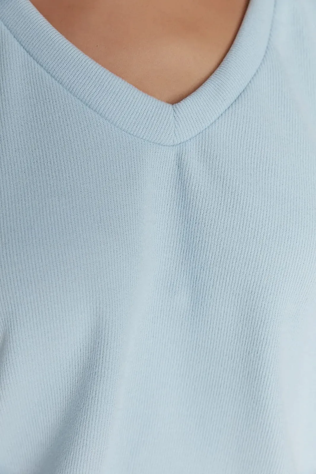 Жіночий світшот TRENDYOL Oversize з V-подібним вирізом, фото №3