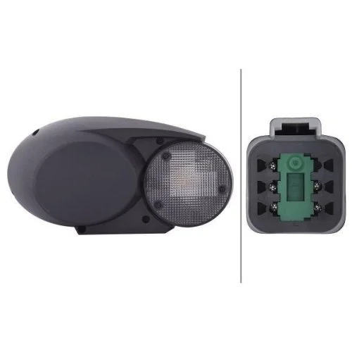 Фара HELLA 1EB 996 167-041 для AEBI BOMAG FENDT AGCO AGRIFAC, фото №2