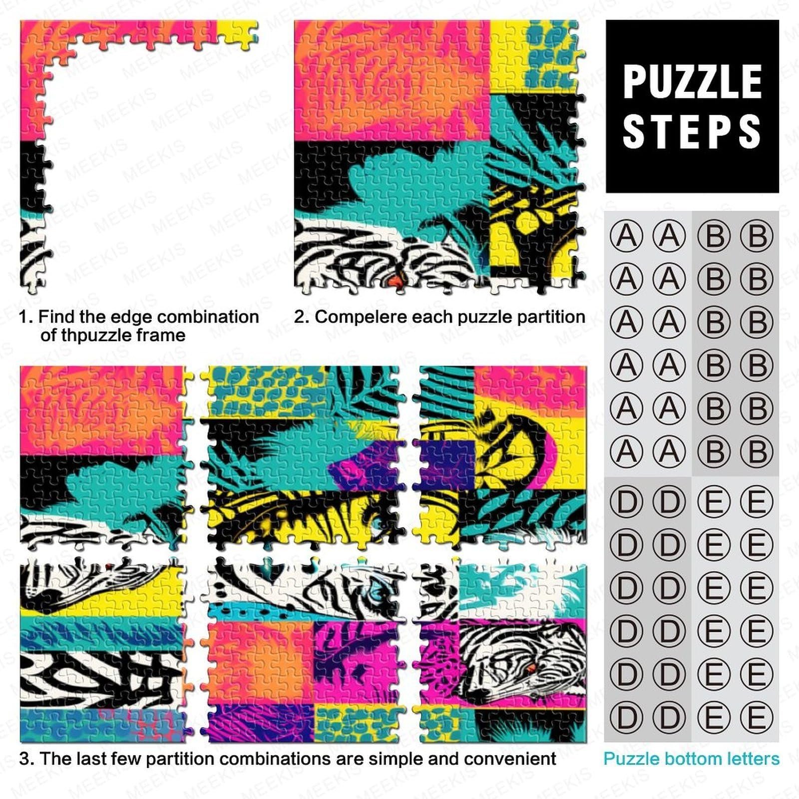 Пазл Pop Art 1000 деталей для взрослых и детей 38 x 26 см, фото №5