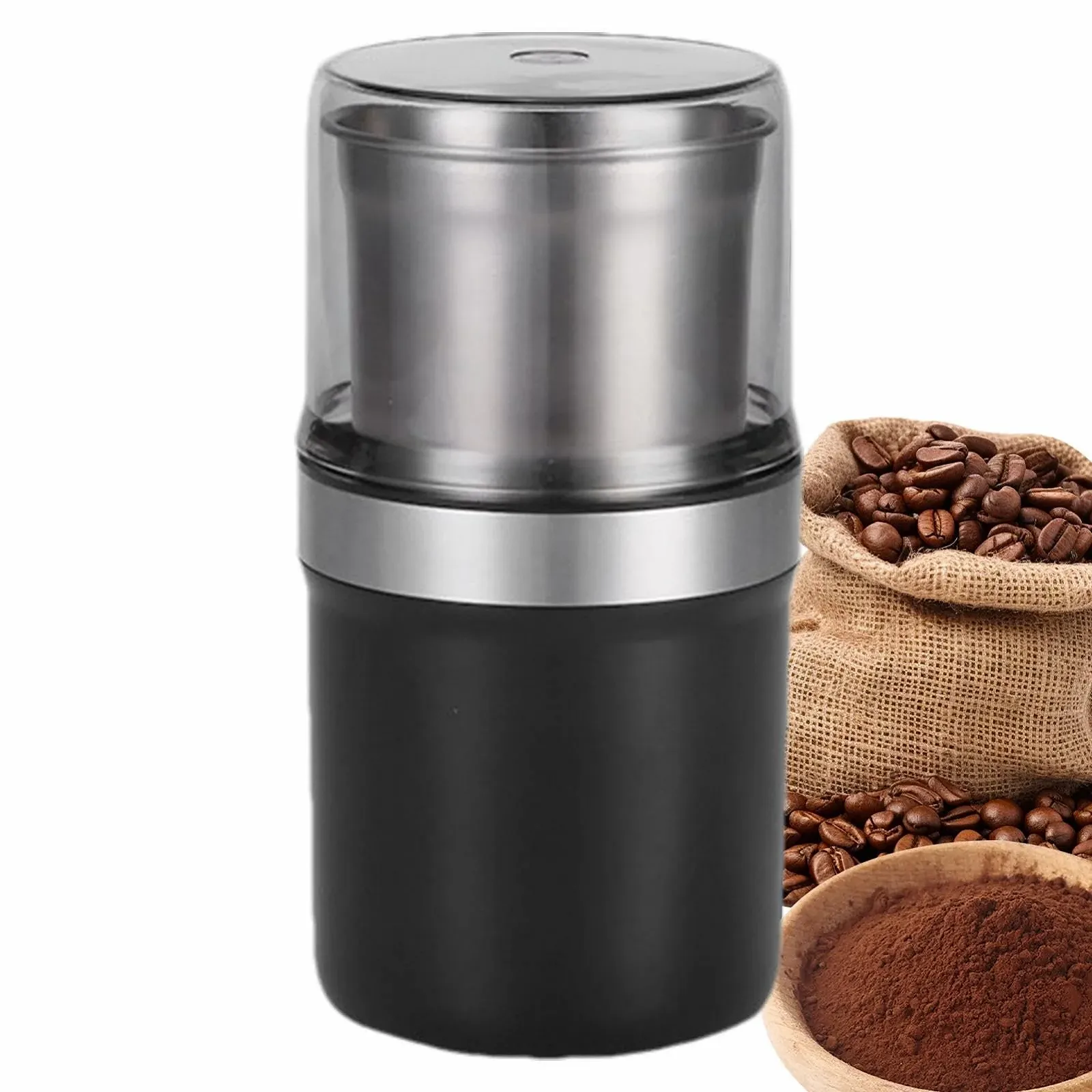 Электрическая мельница для орехов, кофемолка, фото №7