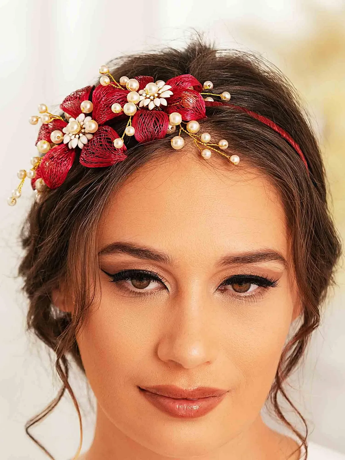 Обруч для волос IYOU Свадебный, фото №7