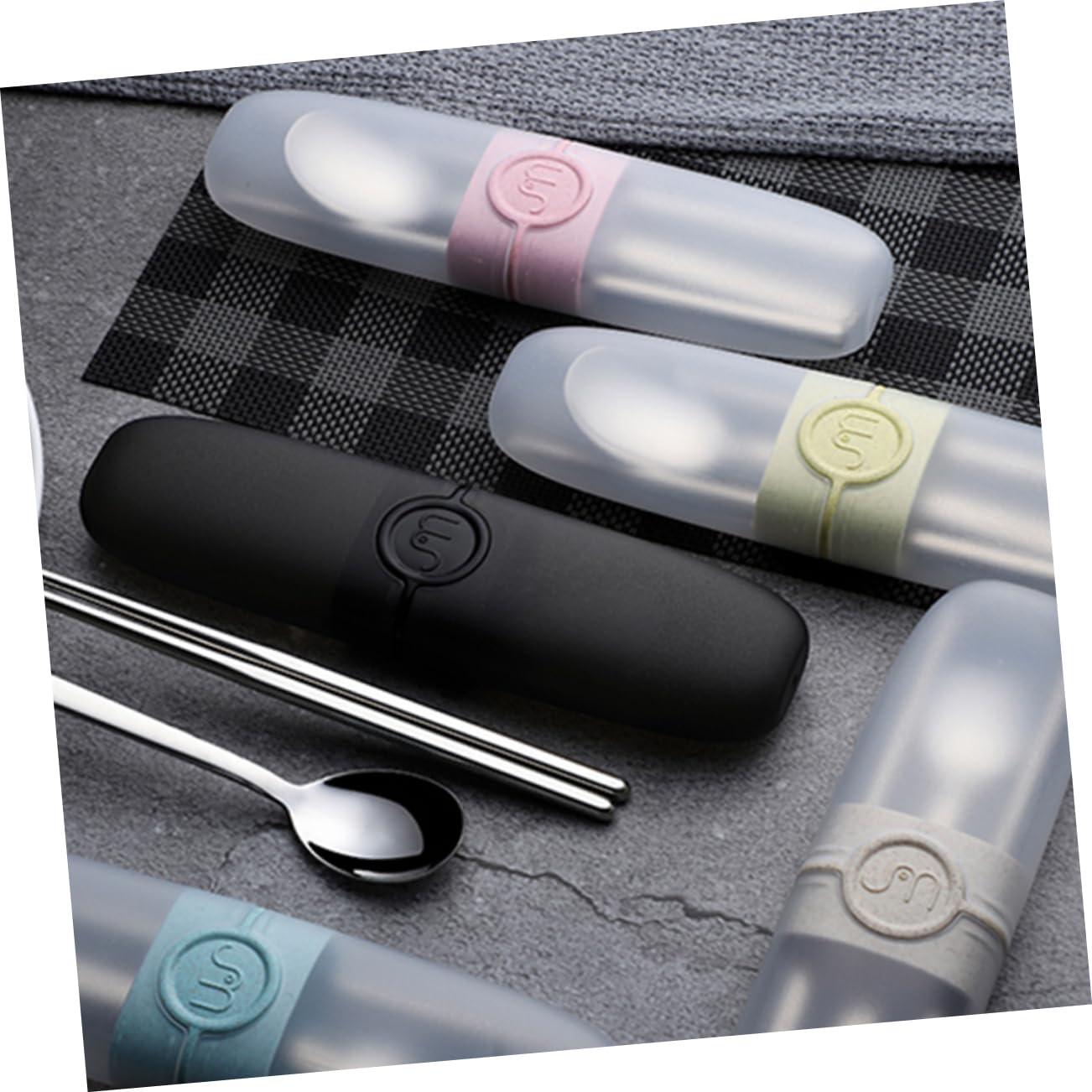 Набір для зберігання ложка-палички з нержавіючої сталі 6 предметів, фото №7