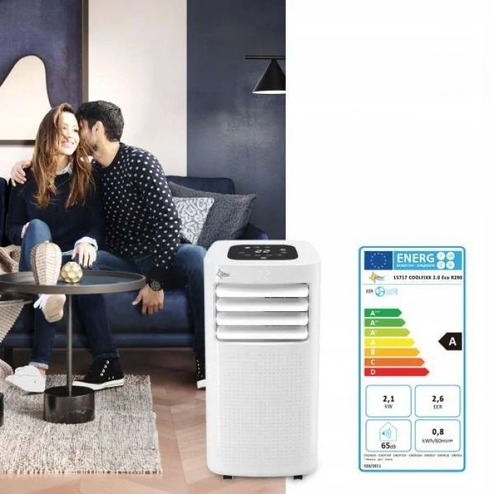 Мобільний кондиціонер Suntec CoolFixx 2.0 Eco R290 Білий, фото №2