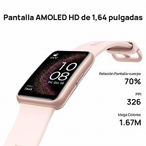 Смарт-часы HUAWEI Watch FIT Special Edition, 1.64 дюйма, HD AMOLED дисплей, розовые synthetic.ua - Фото 1