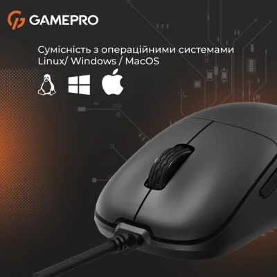 Мышка GamePro GM690B USB Black (GM690B), фото №8