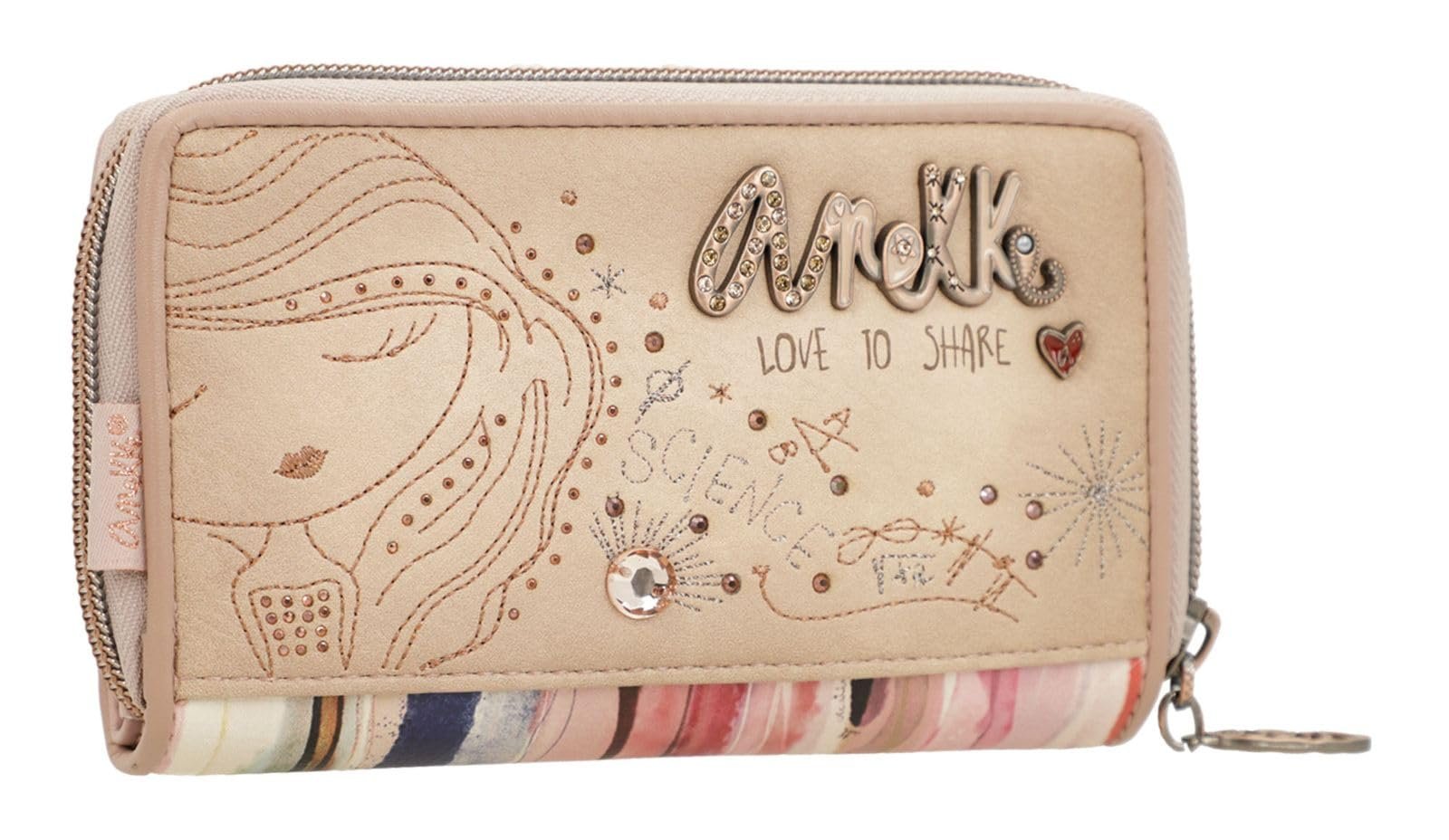 Кошелек Anekke Hollywood Studio RFID M Nude, нюдовый, фото №5