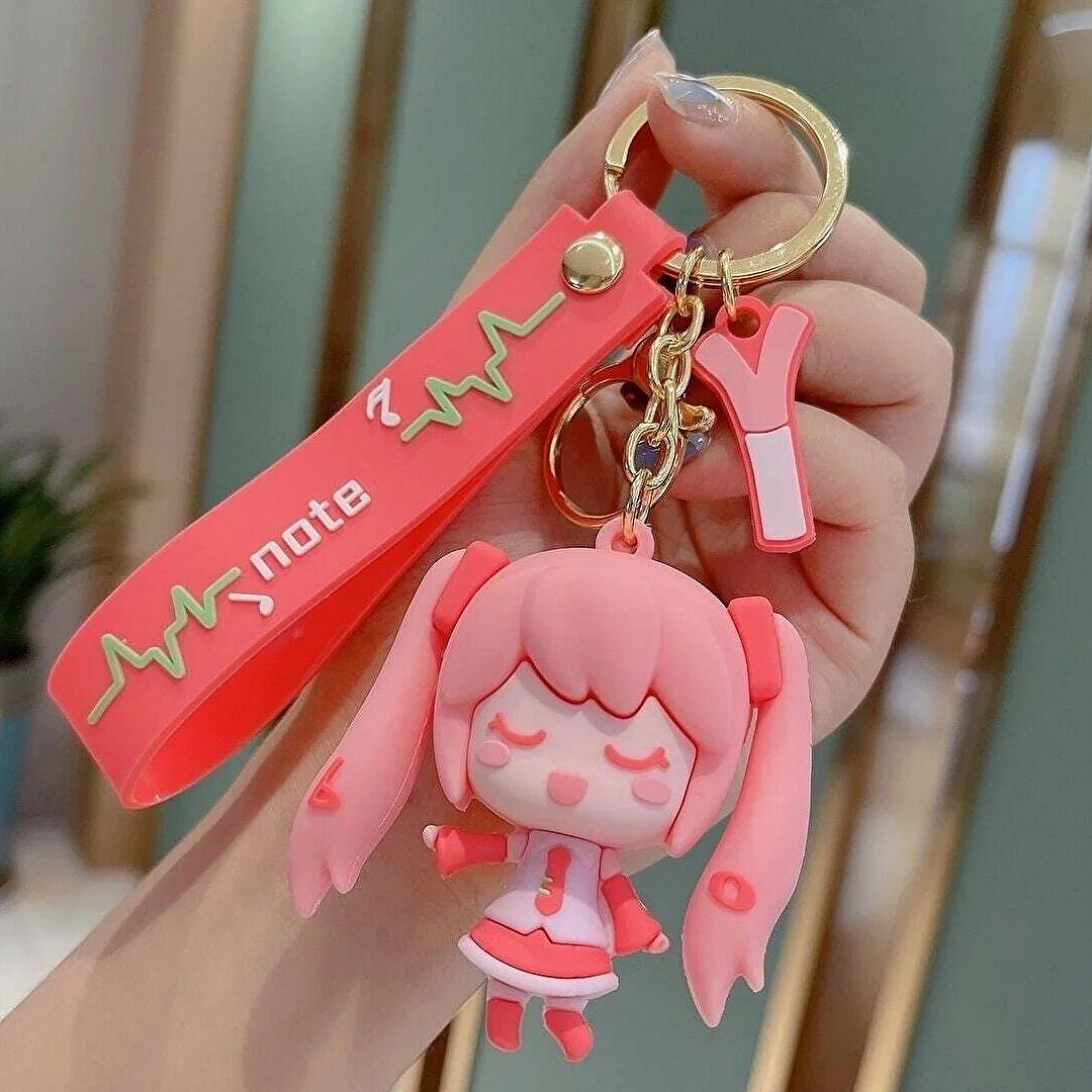 Мику Хатсуне брелок Хацуне фигурка Miku Hatsune вокалоид аниме 6см, фото №4 Мику Хатсуне брелок Хацуне фигурка Miku Hatsune вокалоид аниме 6см, фото №4