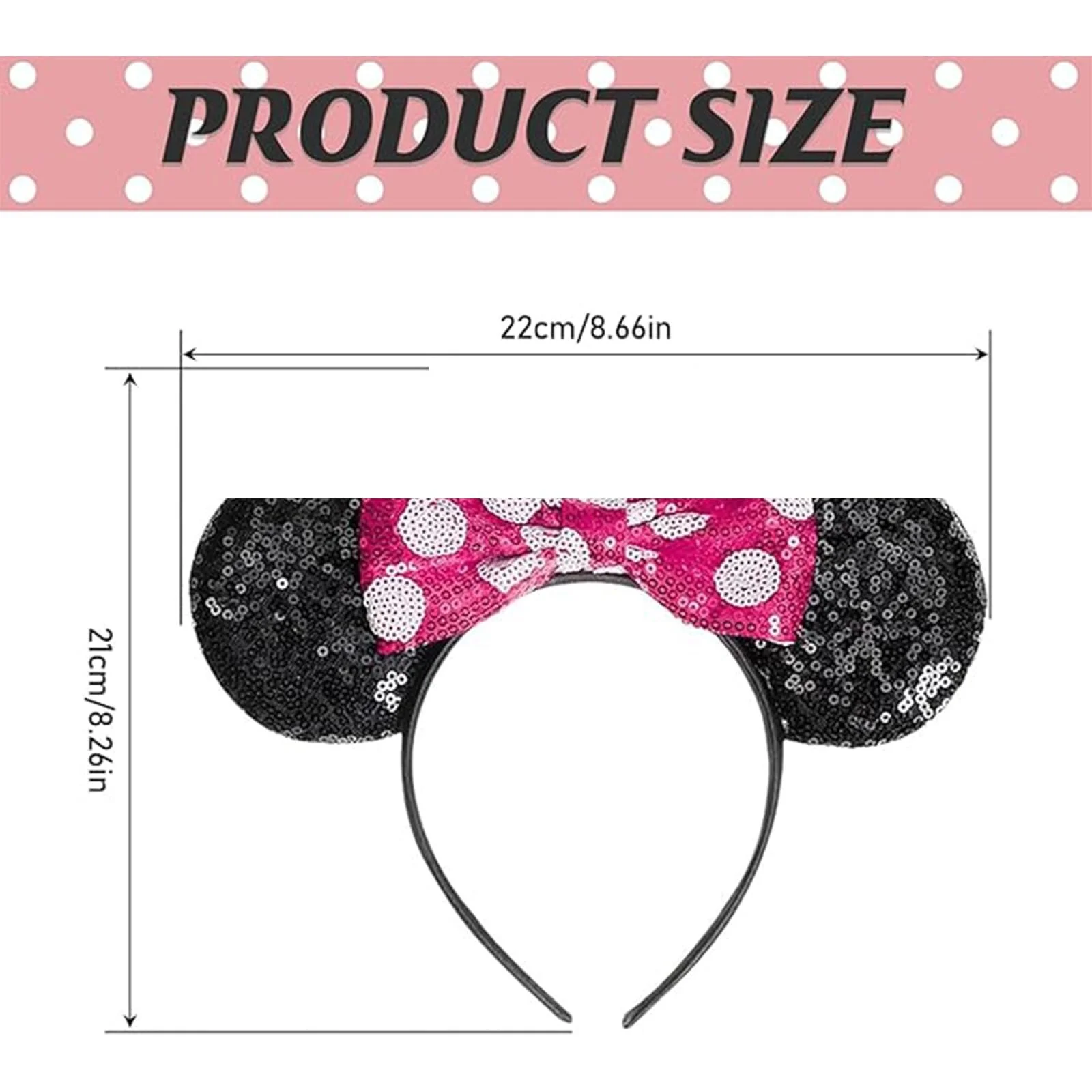 Набір жіночих обручів на голову, фото №2