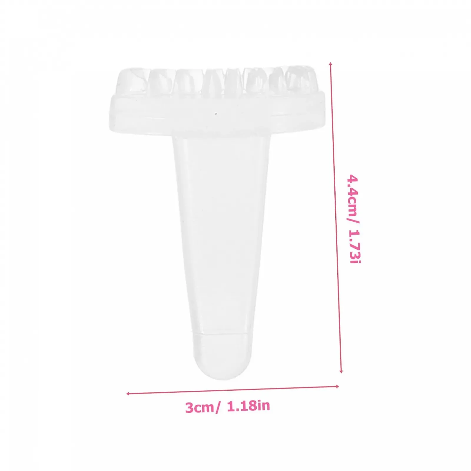 Трафарет для ресниц FOMIYES силиконовый штамп, инструмент для макияжа глаз, кисточка, фото №2