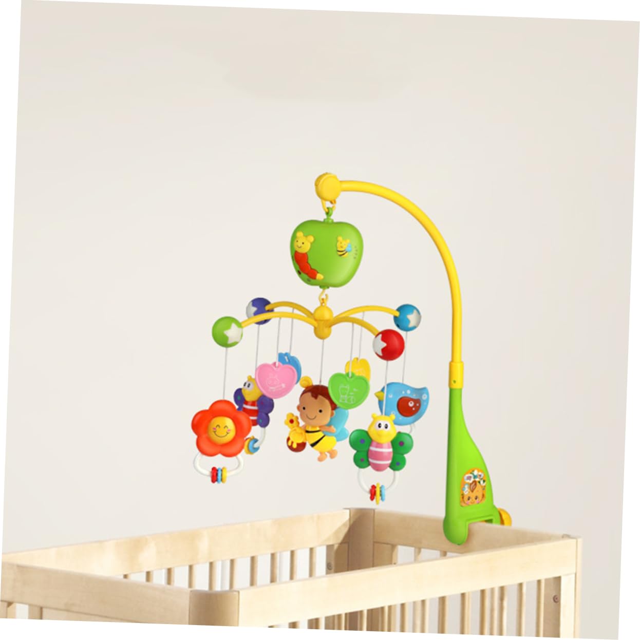 Игрушка RORPOIR Hanging Baby Bed Children's Toys + Cot Decoration Bell Colourful, фото №5