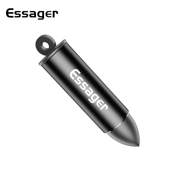 Портативний контейнер чорний ESSAGER для зберігання коннекторів PS, фото №1