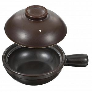 Кастрюля керамическая с крышкой термостойкая для газовой плиты - Фото 1