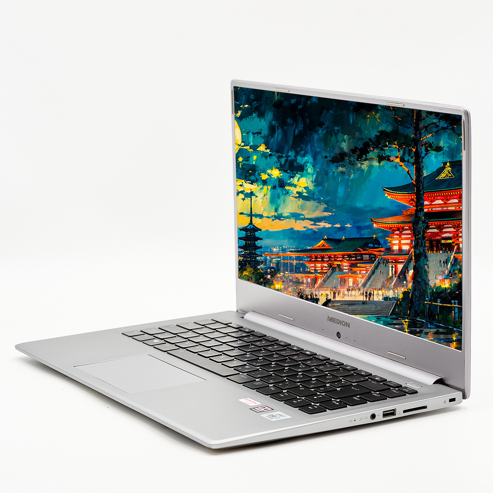 Ноутбук Medion Akoya S15447 Intel Core i7-10510U 16 ГБ ОЗУ 512 ГБ SSD Intel Graphics Металлический корпус Win10, фото №4