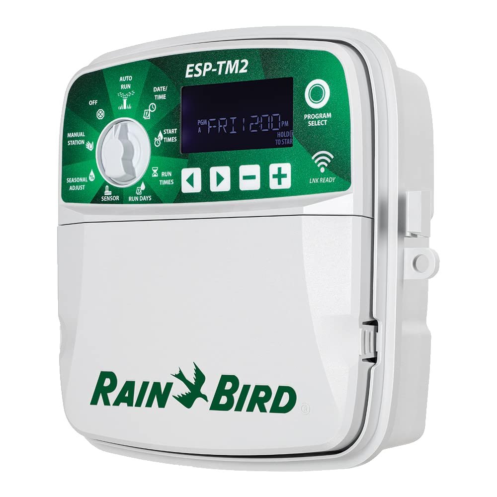 Контролер, таймер Rain Bird ESP-TM2 230V 4 зони для внутрішнього та зовнішнього використання, фото №1