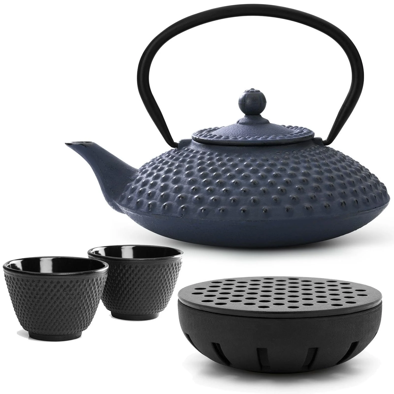 Чайник-заварник Bredemeijer Чавунний 1250 мл Синій, фото №1