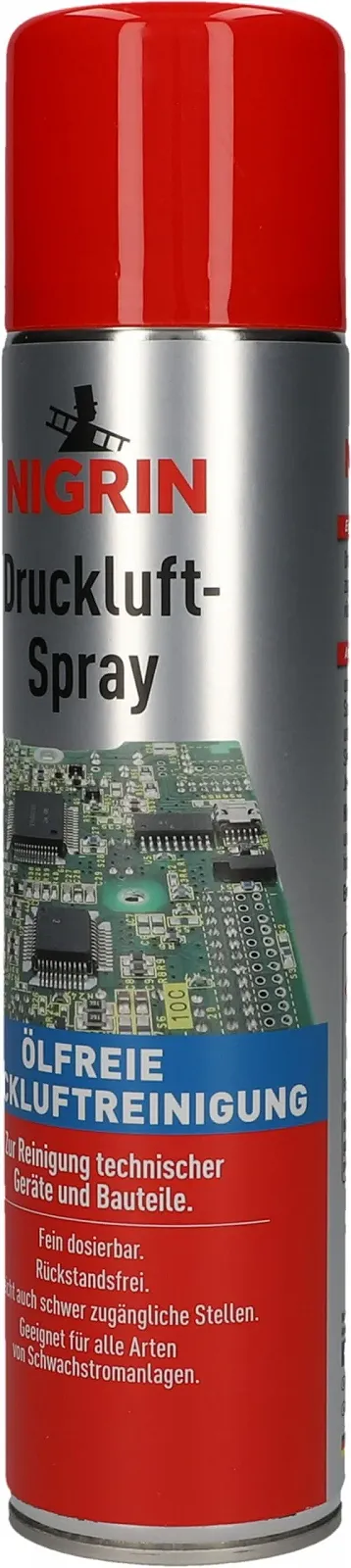 Стиснене повітря Nigrin 72227 400 мл, фото №2 Стиснене повітря Nigrin 72227 400 мл, фото №2