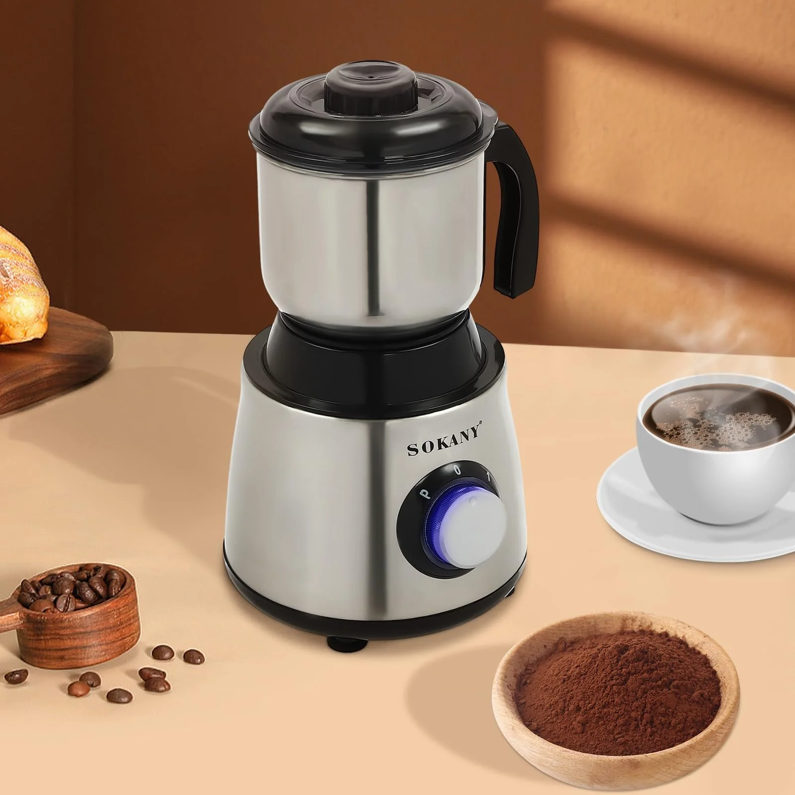 Кофемолка электрическая Brand Series Model, фото №8