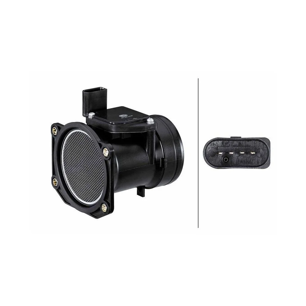 Витратомір повітря HELLA 8ET 009 142-261 для AUDI SEAT SKODA VW HITACHI, фото №1 Витратомір повітря HELLA 8ET 009 142-261 для AUDI SEAT SKODA VW HITACHI, фото №1