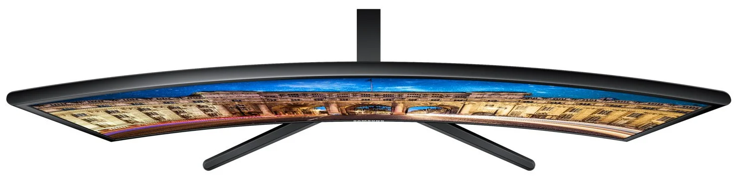 Монітор 27" Samsung C27F396FHU Full HD VA 60 Гц Чорний, фото №5