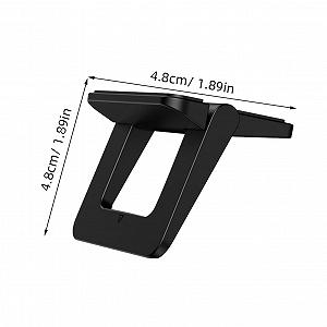 Подставка для ноутбука складная NUOBESTY, 2 шт., портативная, эргономичная, компактная, прочная, черная synthetic.ua - Фото 1