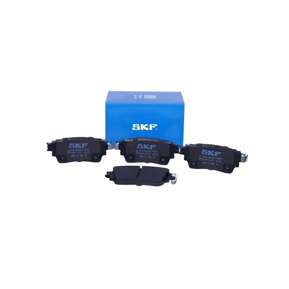 Комплект тормозных колодок, дисковый тормоз SKF VKBP 91317 для MITSUBISHI задняя ось, фото №1 Комплект тормозных колодок, дисковый тормоз SKF VKBP 91317 для MITSUBISHI задняя ось, фото №1