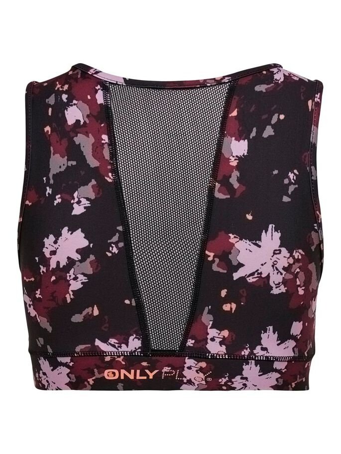 Топ Only Play AOP SPORTS BRA Черный XS, фото №2