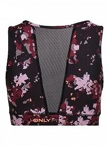 Топ Only Play AOP SPORTS BRA Черный XS synthetic.ua - Фото 1