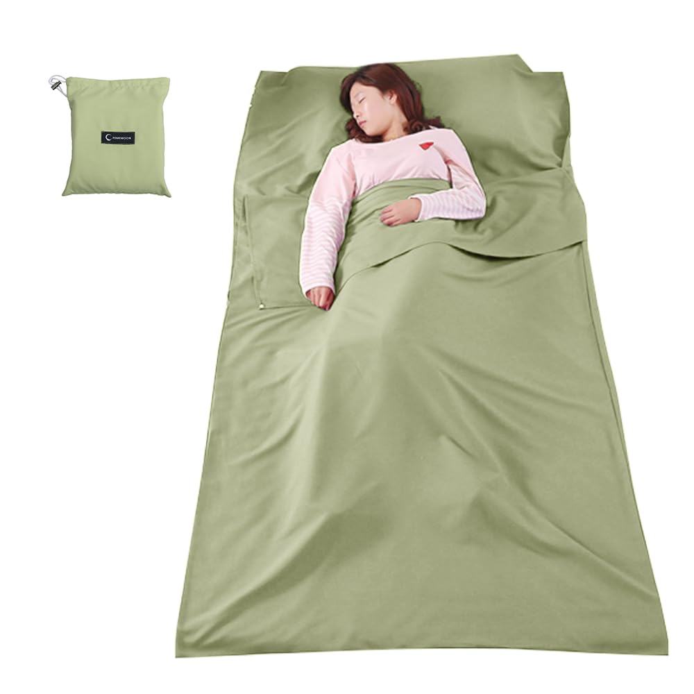 Спальный мешок Solinder Leichte Liner Outdoor Camping Hotel Reise Blatt, фото №1