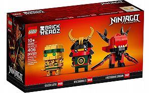 Купити Детский конструктор LEGO Brick Headz 10-я годовщина Ninjago (40490) - Фото 1 Детский конструктор LEGO Brick Headz 10-я годовщина Ninjago (40490) - Фото 1