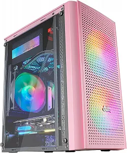 Купити Корпус для ПК Mars Gaming MC300P / без БЖ / Рожевий - Фото 1 Корпус для ПК Mars Gaming MC300P / без БЖ / Рожевий - Фото 1