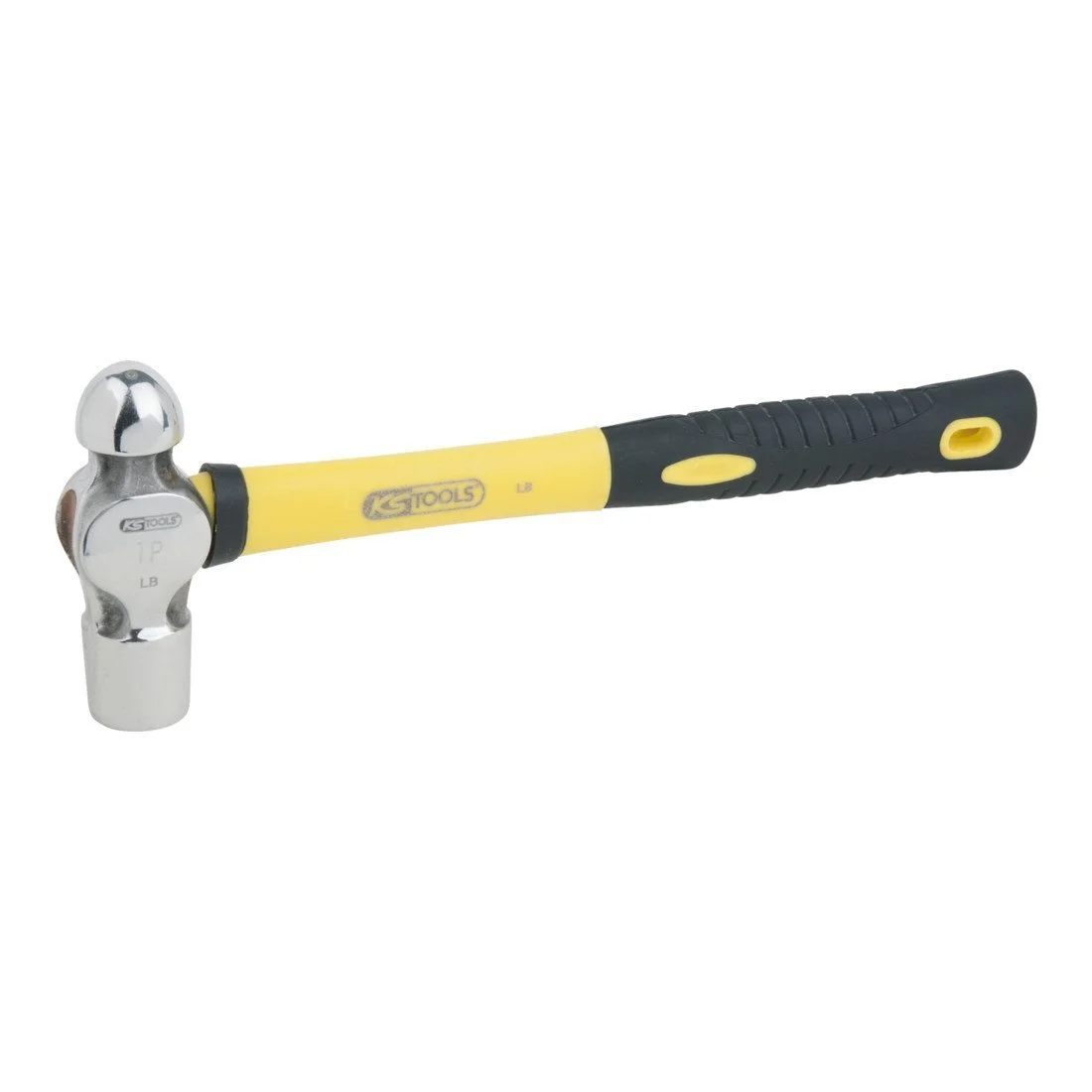 Молоток слюсарний KS TOOLS 964.2101 STAINLESS з ручкою зі скловолокна 230 г, фото №1