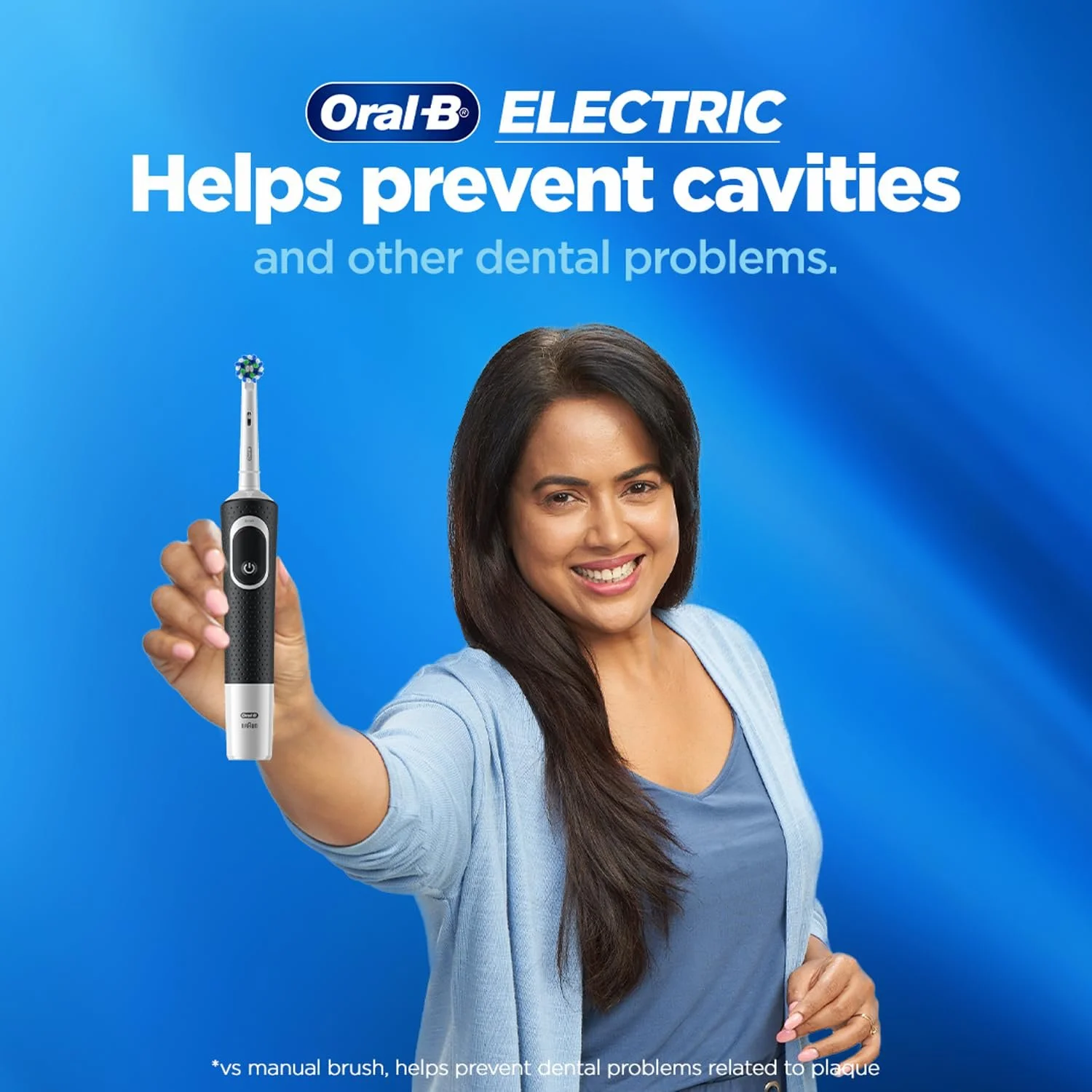 Электрическая зубная щетка ORAL-B Vitality 100 Cross Action Negro, фото №8