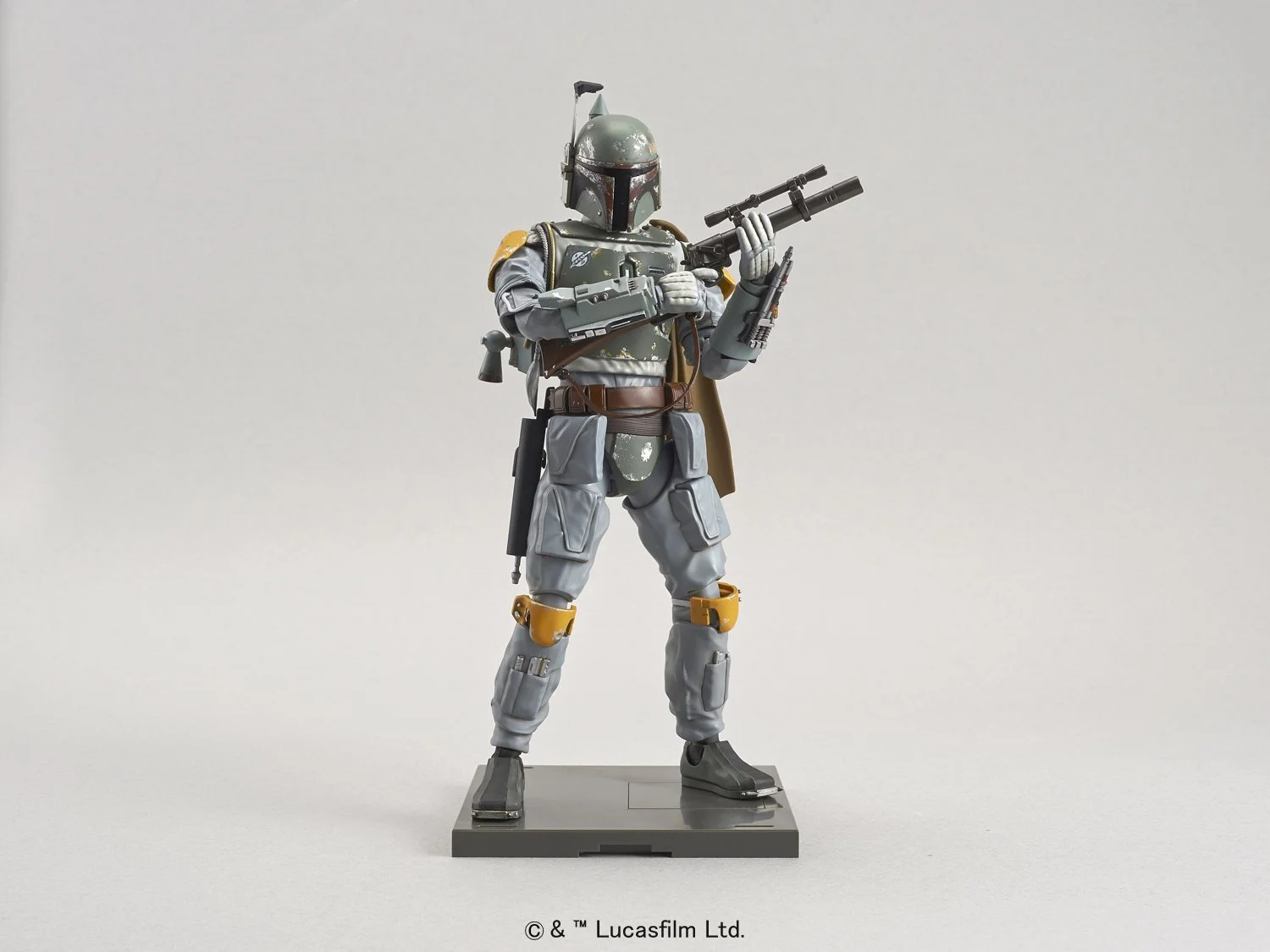 Сборная модель Bandai Hobby Character Line Star Wars Boba Fett BAN201305 1/12 White, фото №3