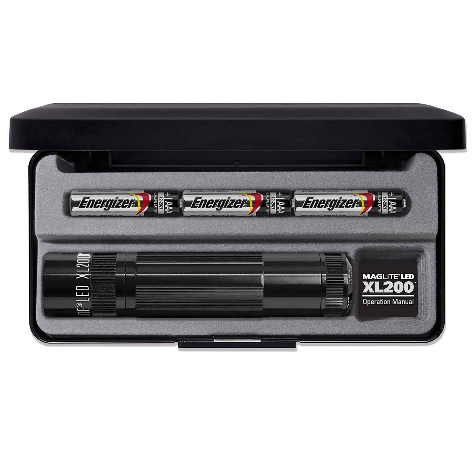 Ліхтар Maglite XL200 LED Презентаційна коробка Чорний, фото №1 Ліхтар Maglite XL200 LED Презентаційна коробка Чорний, фото №1