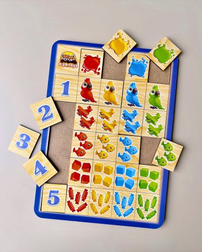 Пазл-сортер Сравни и подбери цвет счет [tsi192777-TSI], фото №2