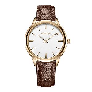 Женские часы BURKER Emily Кварцевые Аналоговые Водонепроницаемые 3 ATM 36 мм - Фото 1