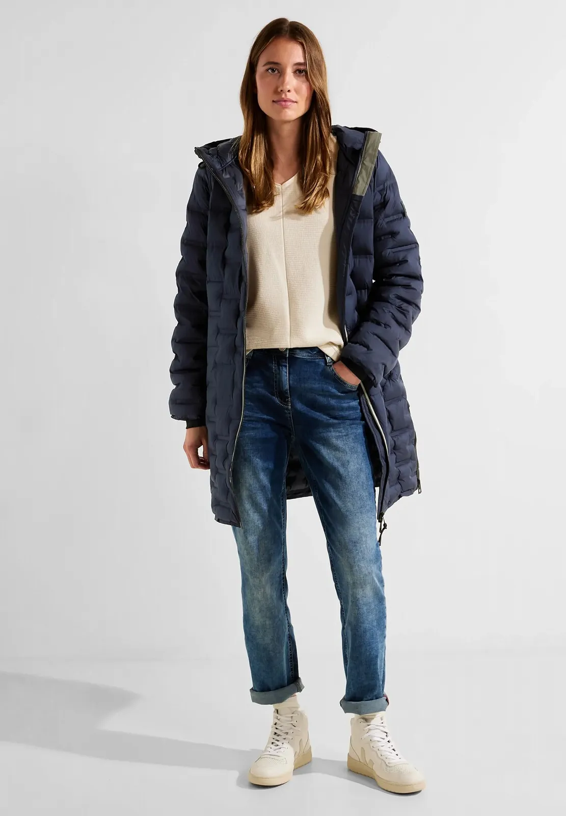 Жіноче стьобане пальто Cecil, фото №6