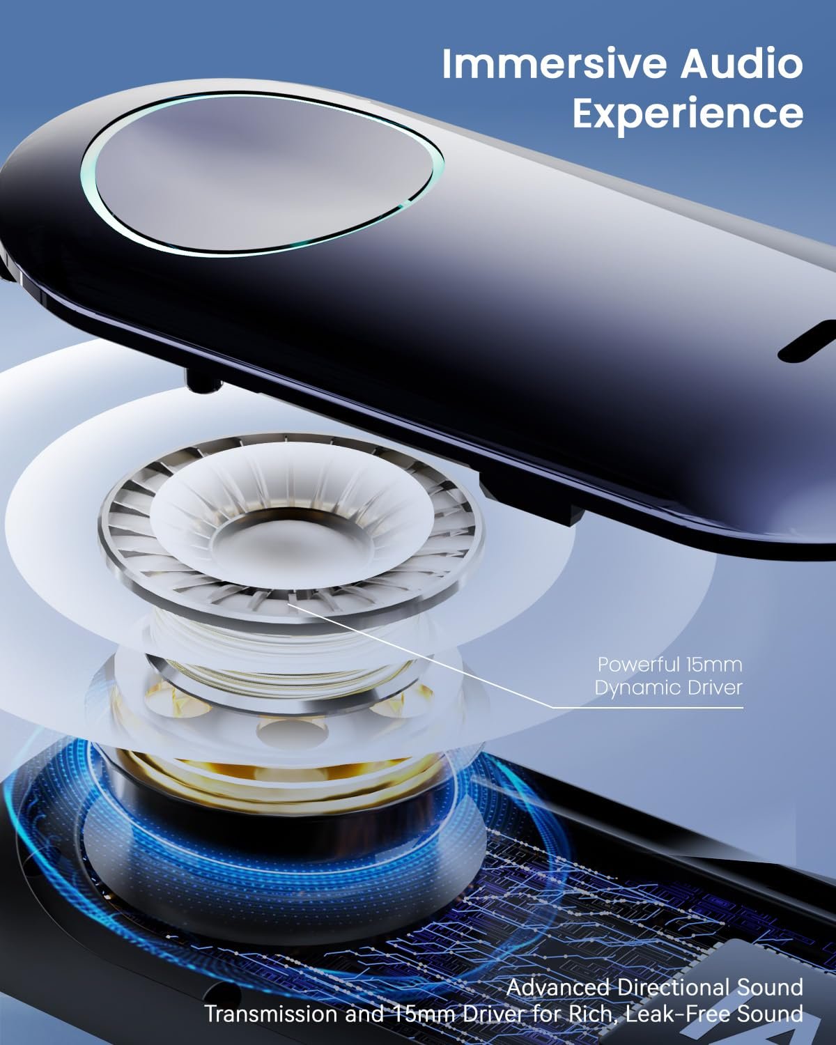 Навушники-перекладачі ANSTEN Ki, Bluetooth 5.4, 168 мов, фото №6