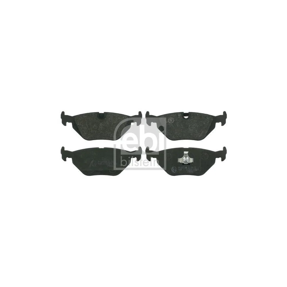 Комплект тормозных колодок, дисковый тормоз FEBI BILSTEIN 16196 для BMW ROVER SAAB, фото №2 Комплект тормозных колодок, дисковый тормоз FEBI BILSTEIN 16196 для BMW ROVER SAAB, фото №2