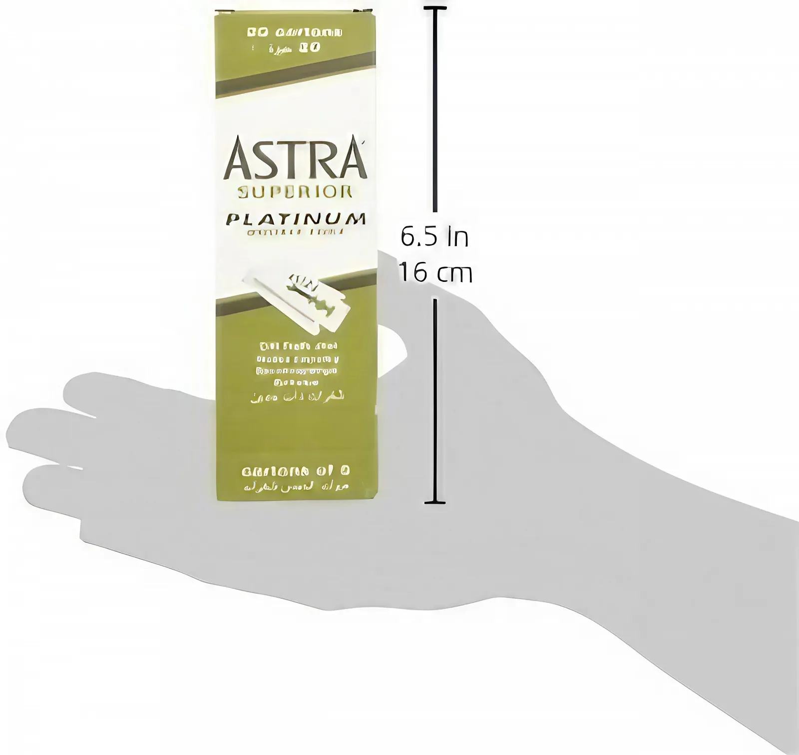 Лезвия для бритвы Astra Superior Platinum, фото №4