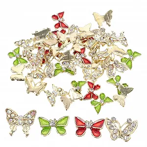 Украшения для ногтей Бабочки POPETPOP 40 шт. Камни для маникюра - Фото 1