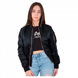 Женская куртка-бомбер ALPHA INDUSTRIES - Фото 1