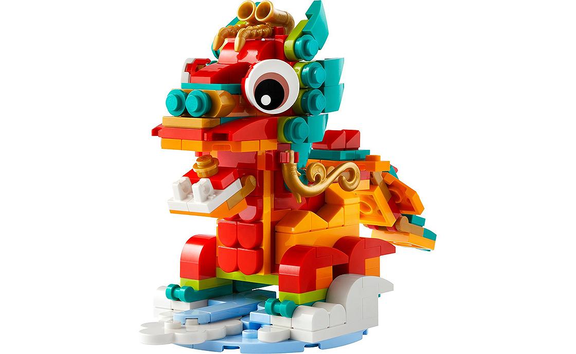 Детский конструктор LEGO Seasonal Год Дракона (40611), фото №2