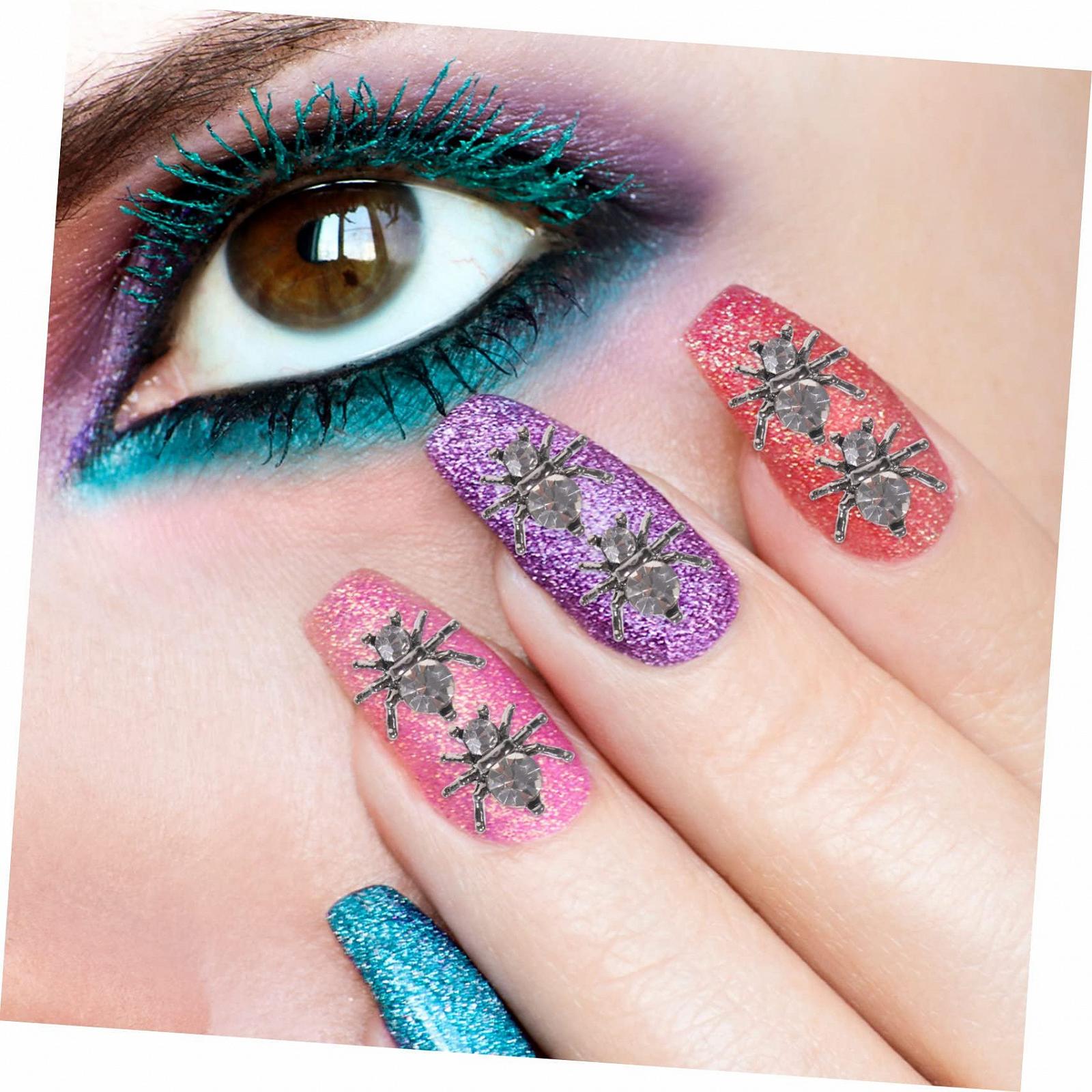 Прикраса для нігтівПавуки Healeved, 400 шт, кристали, фото №9