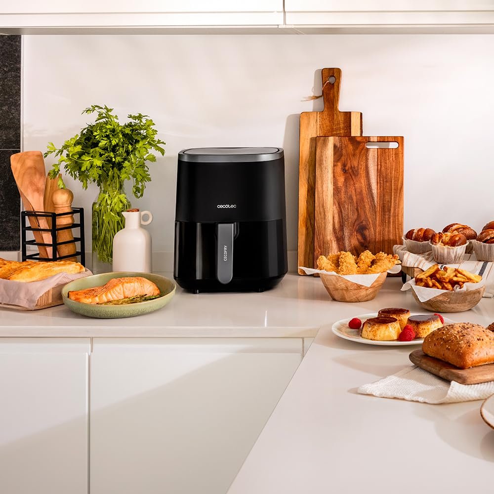 Мультипечь Cecotec Cecofry Fantastik Window 4000 4 л 1400 Вт 9 меню Touch Control PerfectCook, фото №8 Мультипечь Cecotec Cecofry Fantastik Window 4000 4 л 1400 Вт 9 меню Touch Control PerfectCook, фото №8