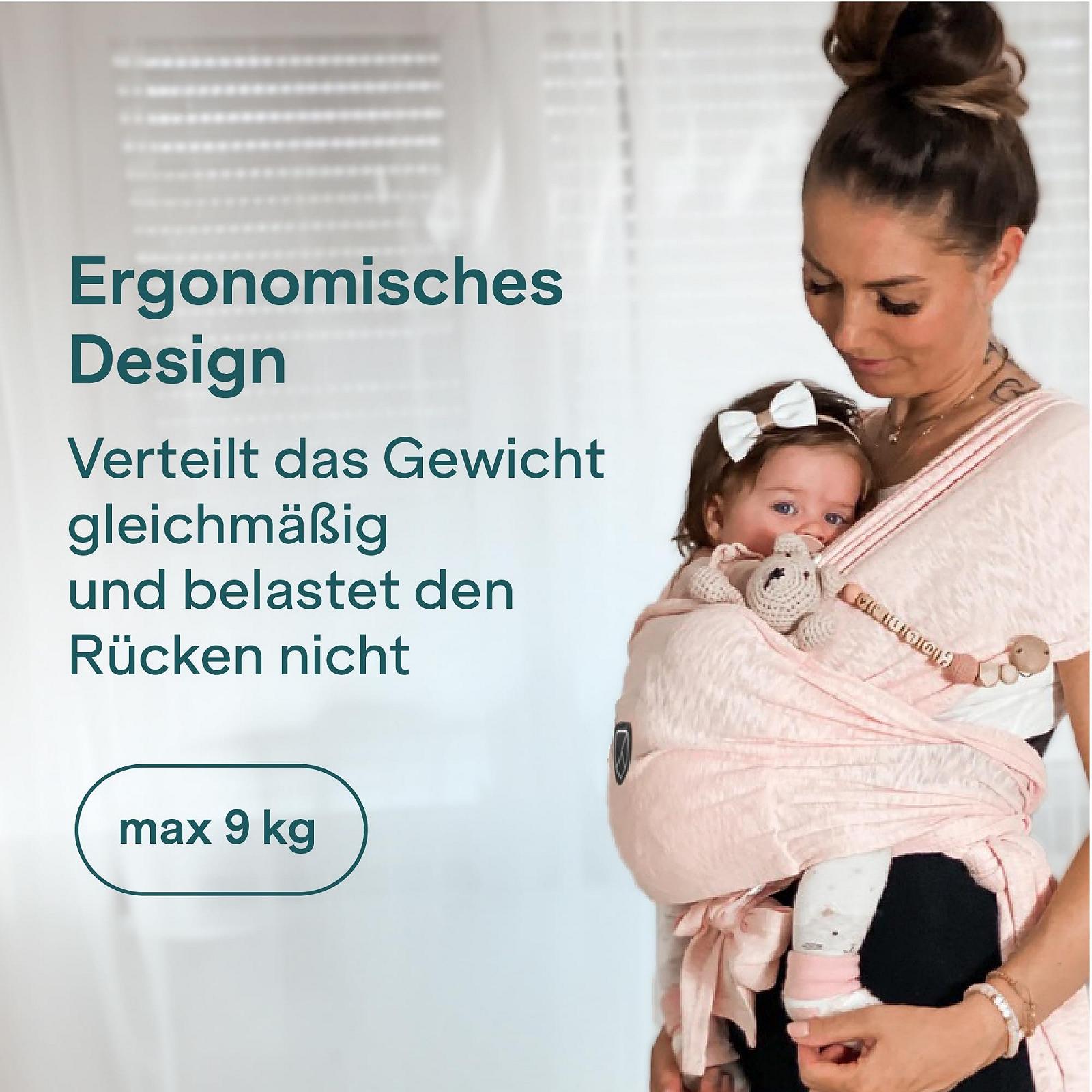 Слінг Koala Babycare Newborn Baby Carrier універсальний, фото №7