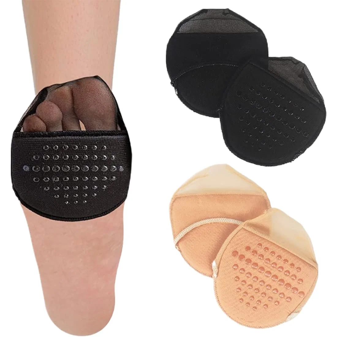 Шкарпетки жіночі на пів стопи (2 пари), фото №1